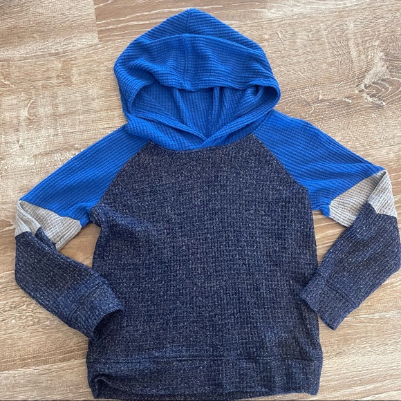 Old Navy Henley T-Shirt Hoodie NWOT